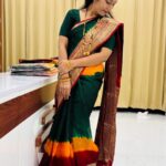 Kanjiwaram 3D Saree