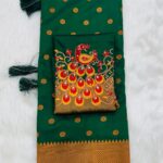 Kalanjali Paithani - Kalanjali Soft Silk