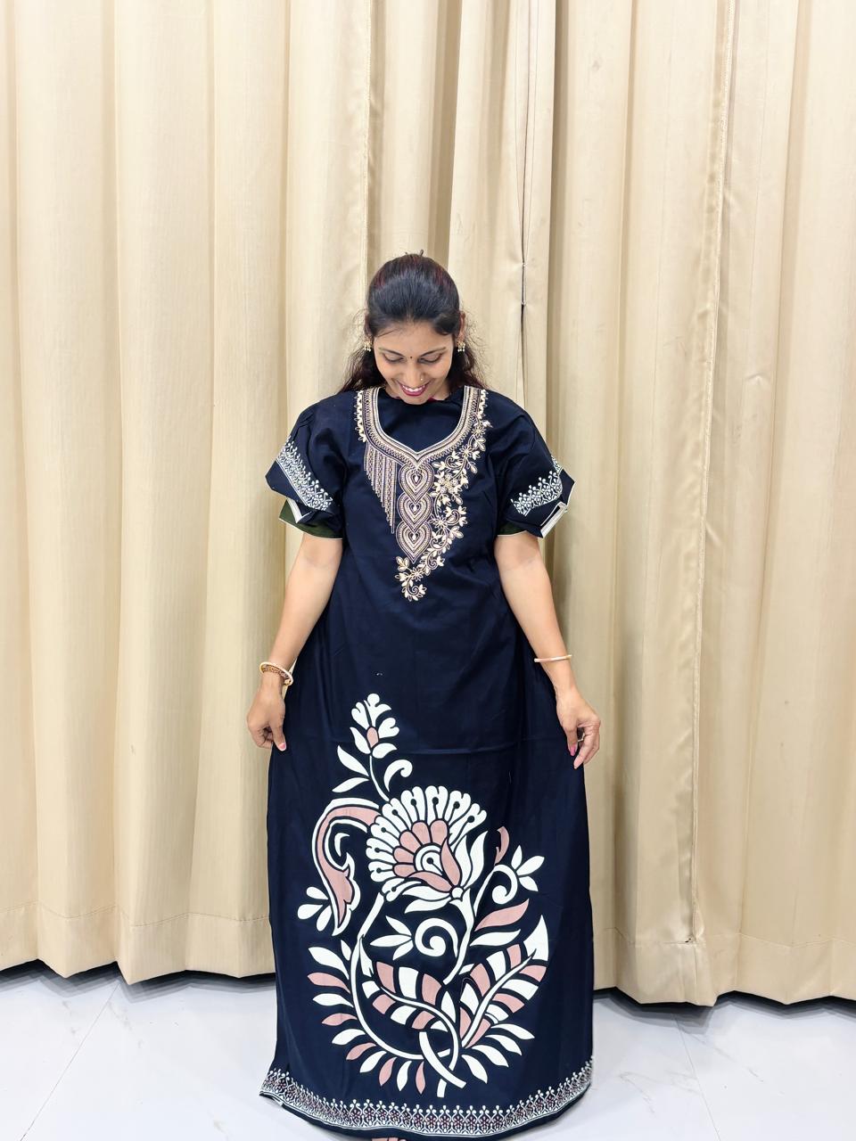WhatsApp Image 2026-06-11 at 3.52.55 PM Cotton Gown - Image 1