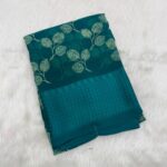 Semi Georgette Saree - Satin Border Style 2