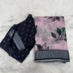 Linen Cotton Saree Style 2
