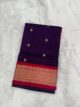 Royal silk primium Paithani                           Pure tanna silk                                               full rudraksha butti - Image 5