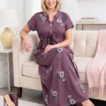 Premium alfain nighty wear