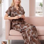 Premium alfain nighty wear