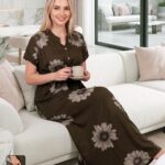 Premium alfain nighty wear