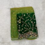 Designer work saree 
fabric-Primium fandy silk 
  blouse primium cut work