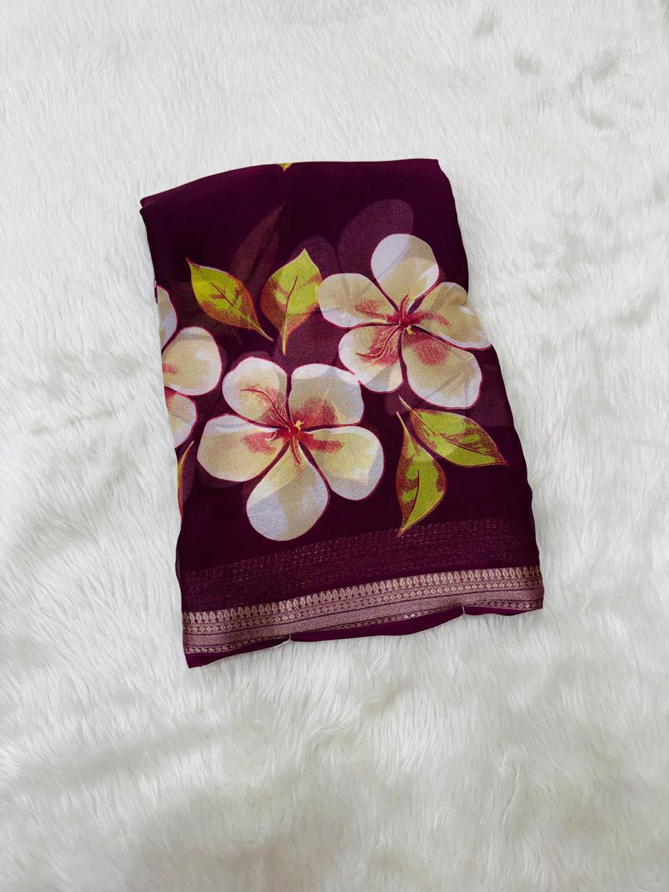 2026/10/1000201430.jpg Tranding saree fabric- Pure moss shiffon - Image 1