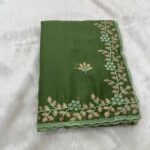 Disigner saree    fabric-Star gorget           embroidery work