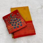 kadiyal paithani 
fabric- Pure tanna silk